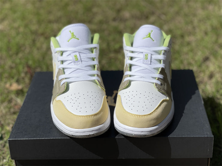 AJ 1 Low Pastel Grind Vivid Green Shoes Sneakers - nk0001987 image 4