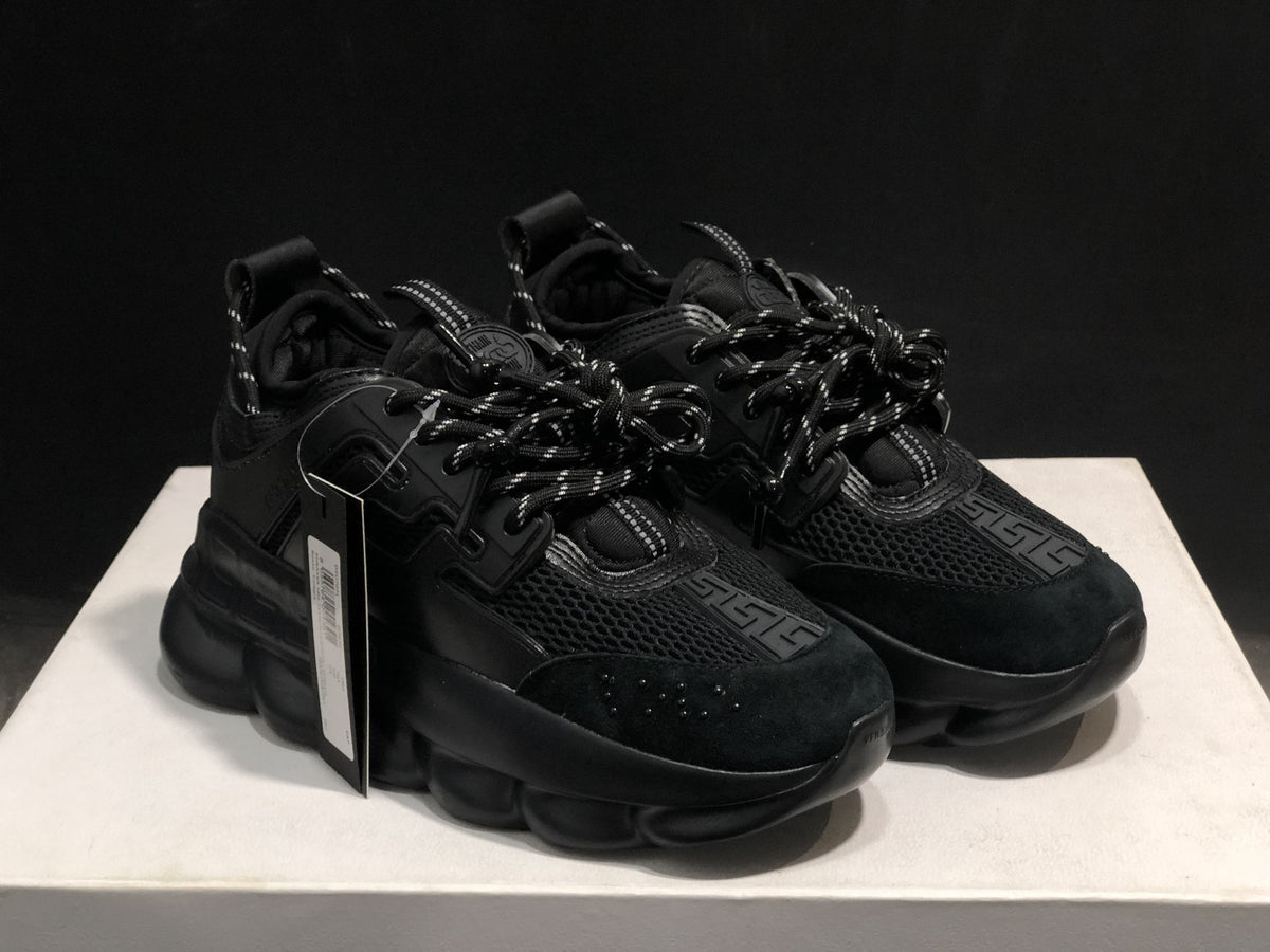 Chain Reaction Full Black Shoes Sneakers - ve0000051 image 6