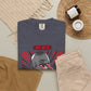 Graphic Print Unisex Garment-Dyed T-shirt - POD0032 image 59