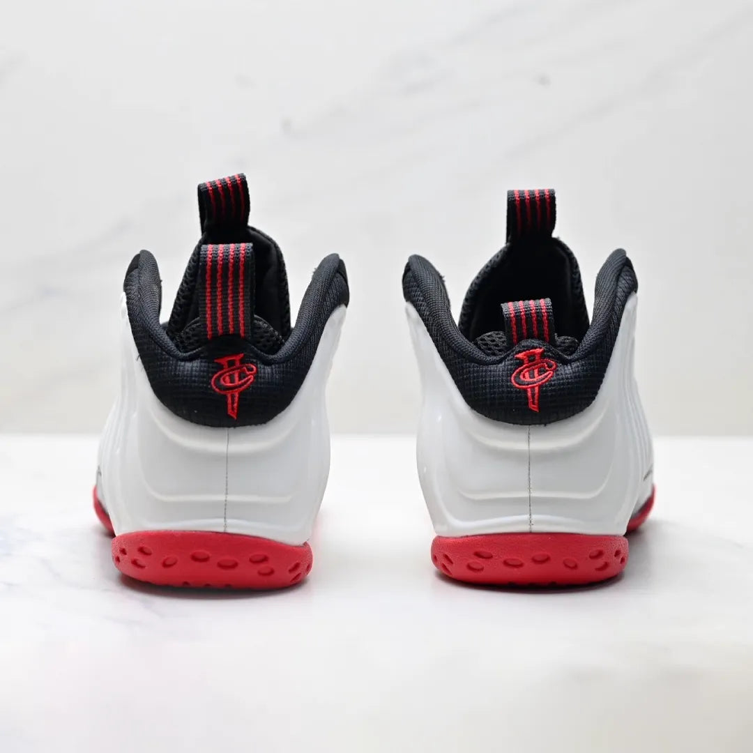 Air Foamposite One Red White Black Shoes Sneakers – nk0004546 image 7