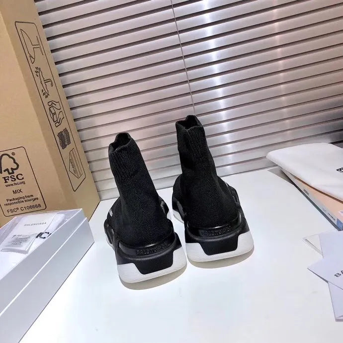 BLCG Speed 2.0 Recycled Knit Black White Shoes Sneakers – bl0000008 image 9