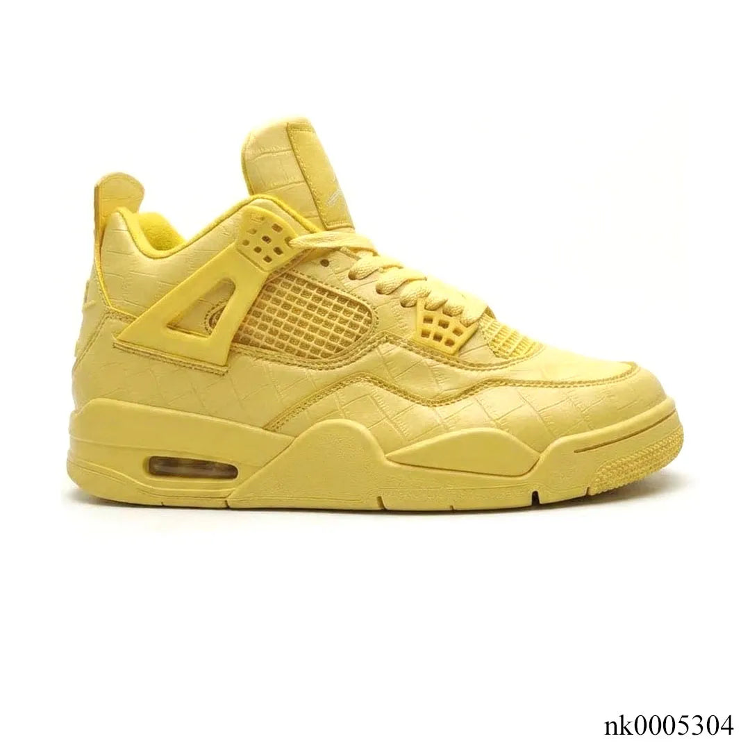 J Balvin x AJ 4 Lemonade Shoes Sneakers - nk0005304 image