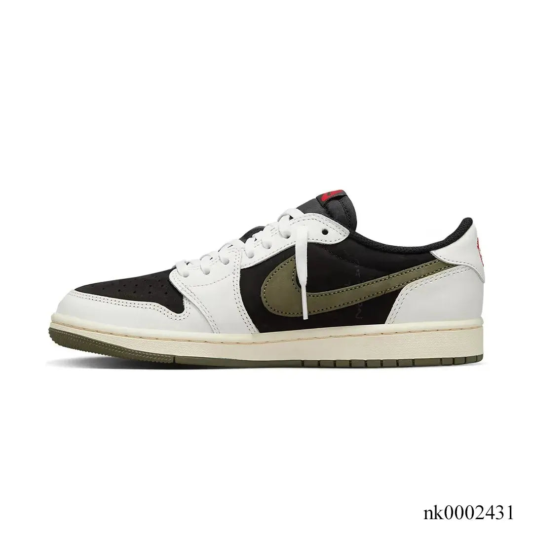 Travis Scott x AJ 1 Low OG Olive Shoes Sneakers - nk0002431 image 1