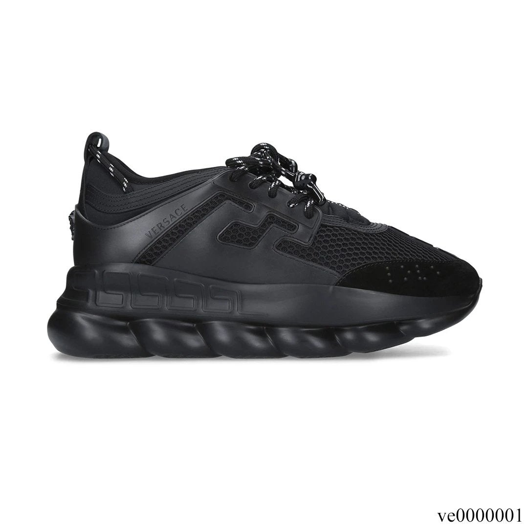Chain Reaction Full Black Shoes Sneakers - ve0000001 image