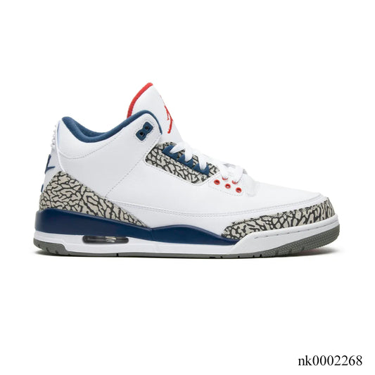 AJ 3 Retro True Blue Shoes Sneakers - nk0002268 image 2