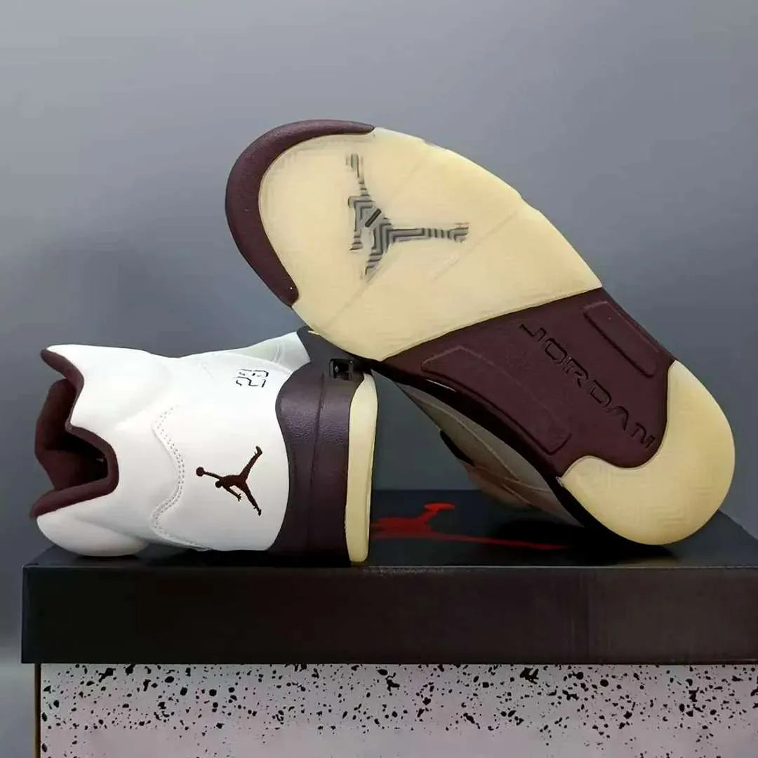 AJ 5 Earth/Golden Ticket Shoes Sneakers - nk0004289 image 5