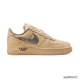 OW x AF 1 Low Sesame Shoes Sneakers - nk0004452 image 0