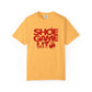 Graphic Print  Unisex Garment-Dyed T-shirt - POD0040 image