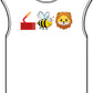 Bee Unisex Garment-Dyed Muscle Tee image