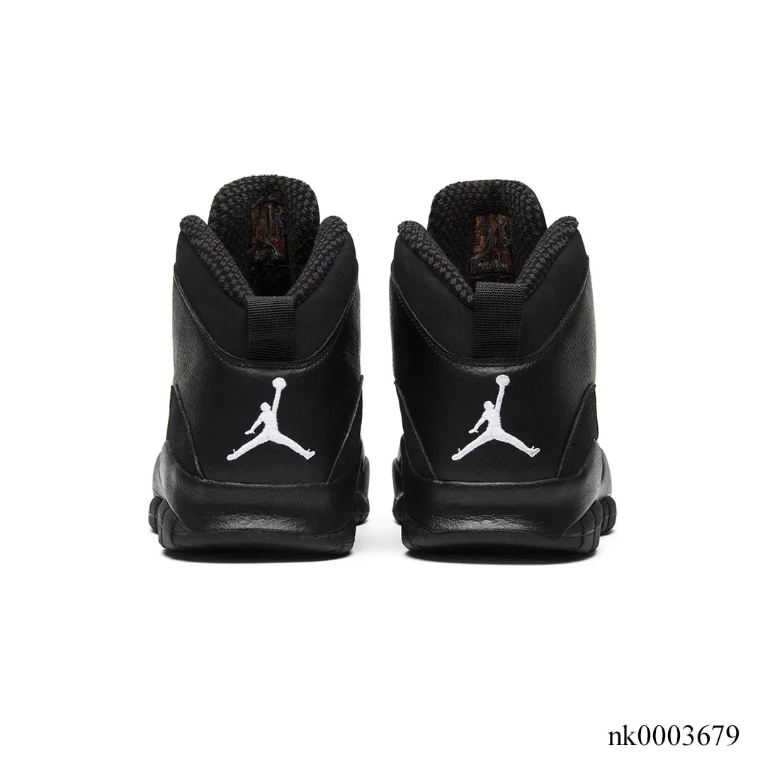 AJ 10 Retro Blackout Shoes Sneakers - nk0003679 image 3