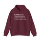 Grind Definition Unisex Heavy Blend™ Hooded Sweatshirt - 2XL, Maroon image