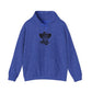 Outlaw Skull Hooded Sweatshirt - 5XL, Heather Sport Royal image