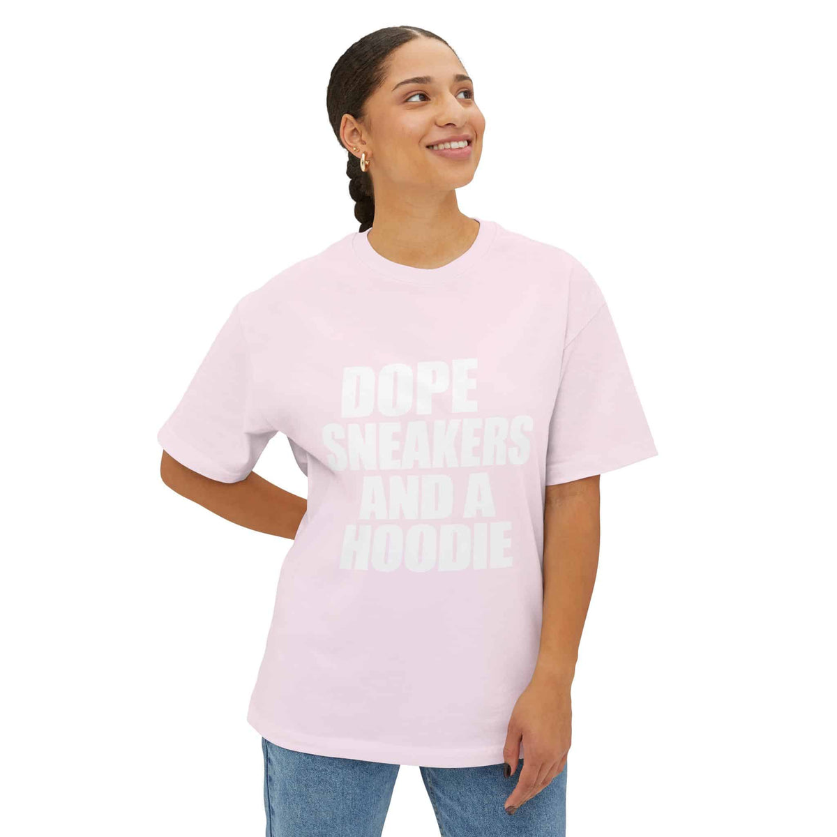 Graphic Print Unisex Oversized Boxy Tee - POD0036 image 7