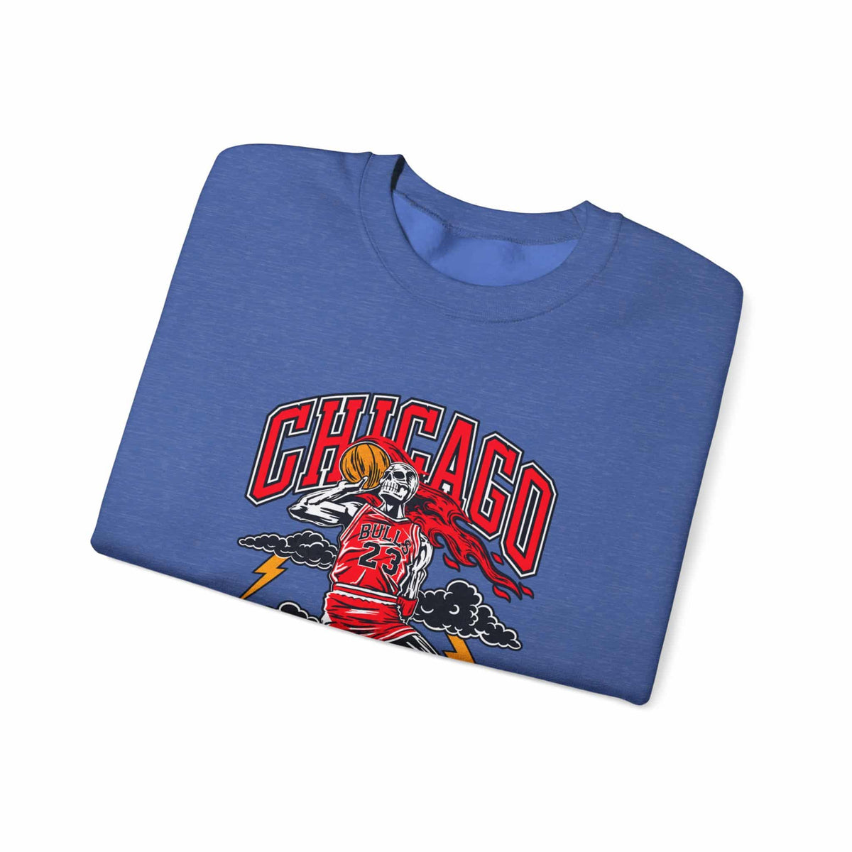 Graphic Print Crewneck Sweatshirt - POD0038 image 6