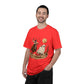 Halloween Basketball Skeleton Unisex Garment-Dyed T-shirt image 100