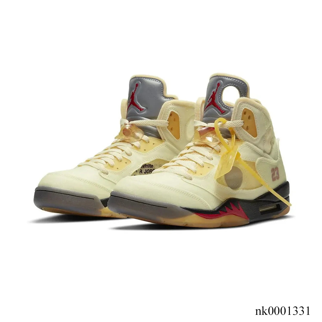 OW x AJ 5 Sail Shoes Sneakers – nk0001331 image 2
