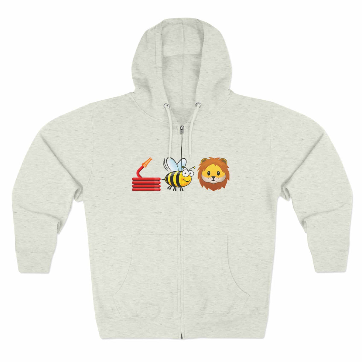 Bee Unisex Zip Hoodie image