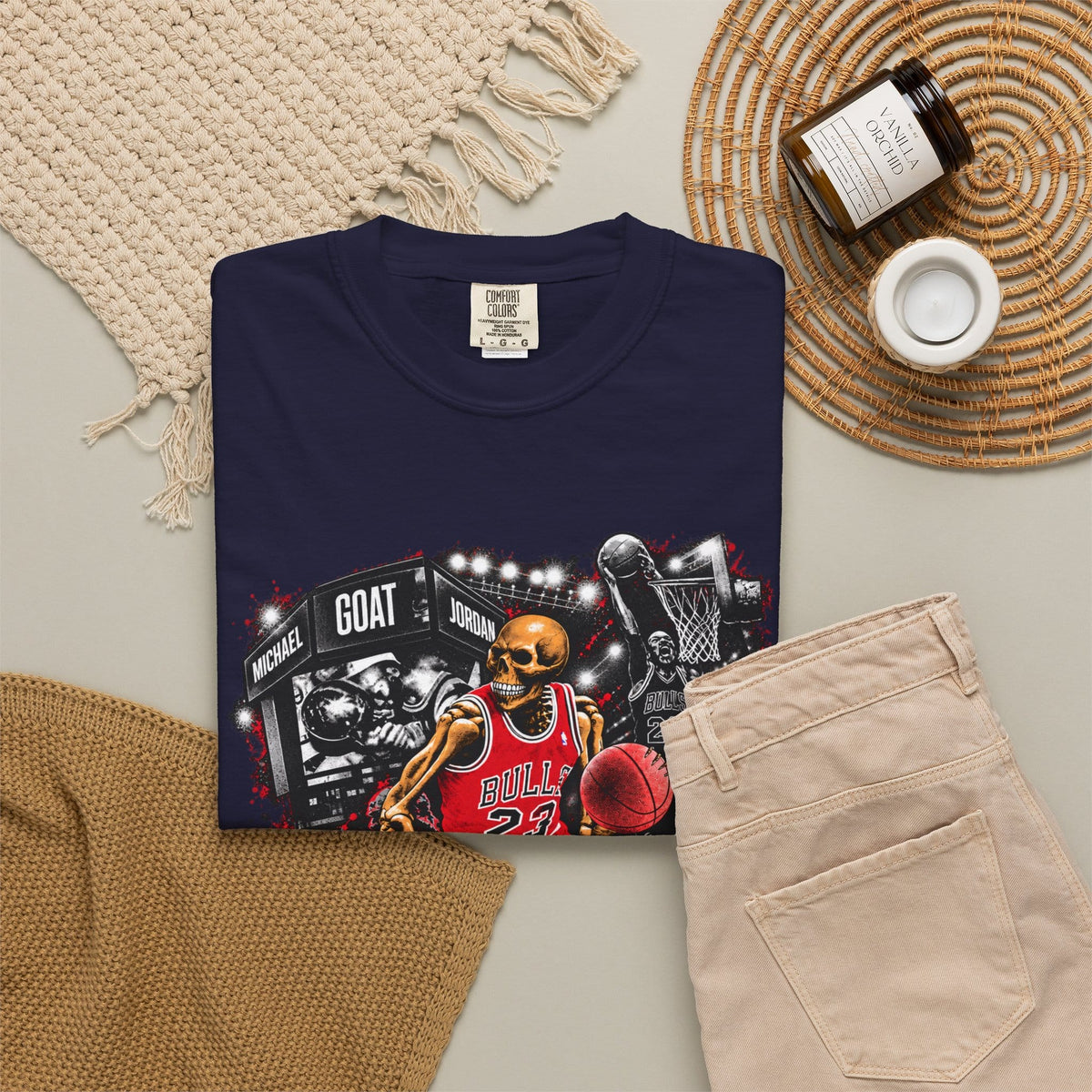 Chicago Legend 23 Unisex Garment-Dyed T-shirt image 80