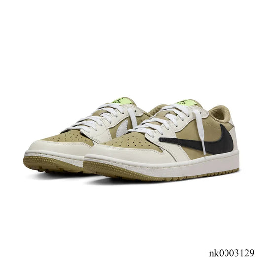 Travis Scott x AJ 1 Low Golf Neutral Olive Shoes Sneakers – nk0003129 image 2