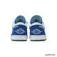 AJ 1 Low Racer Blue White Shoes Sneakers - nk0003946 image 3