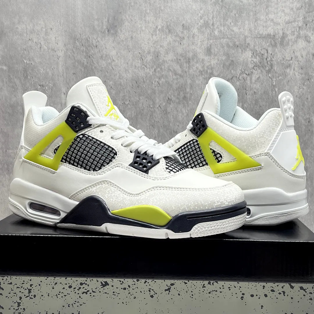 AJ 4 Light Lemon Twist Shoes Sneakers - nk0004468 image 11