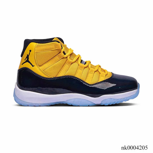 AJ 11 Black Yellow Shoes Sneakers - nk0004205 image 0