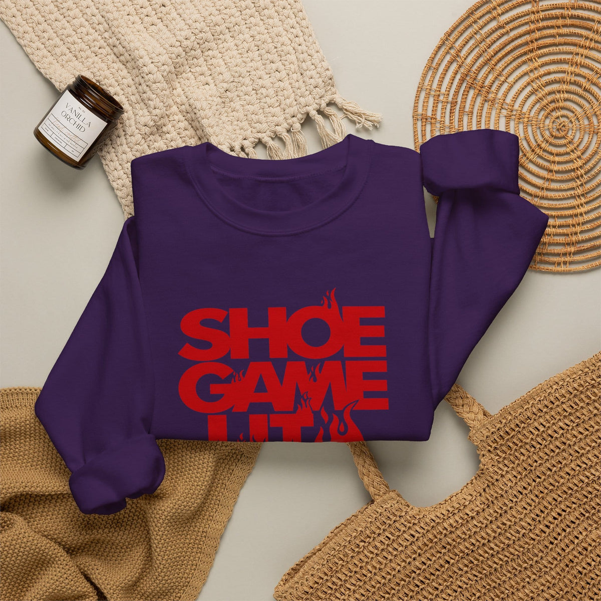 Graphic Print Crewneck Sweatshirt - POD0040 image 43