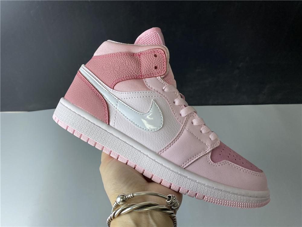 AJ 1 Mid Digital Pink (W) Shoes Sneakers - nk0000746 image 13