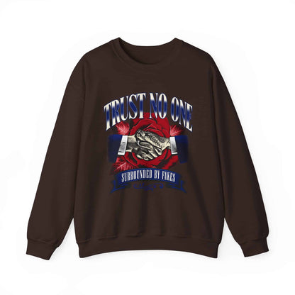 Graphic Print Crewneck Sweatshirt - POD0037 image 12