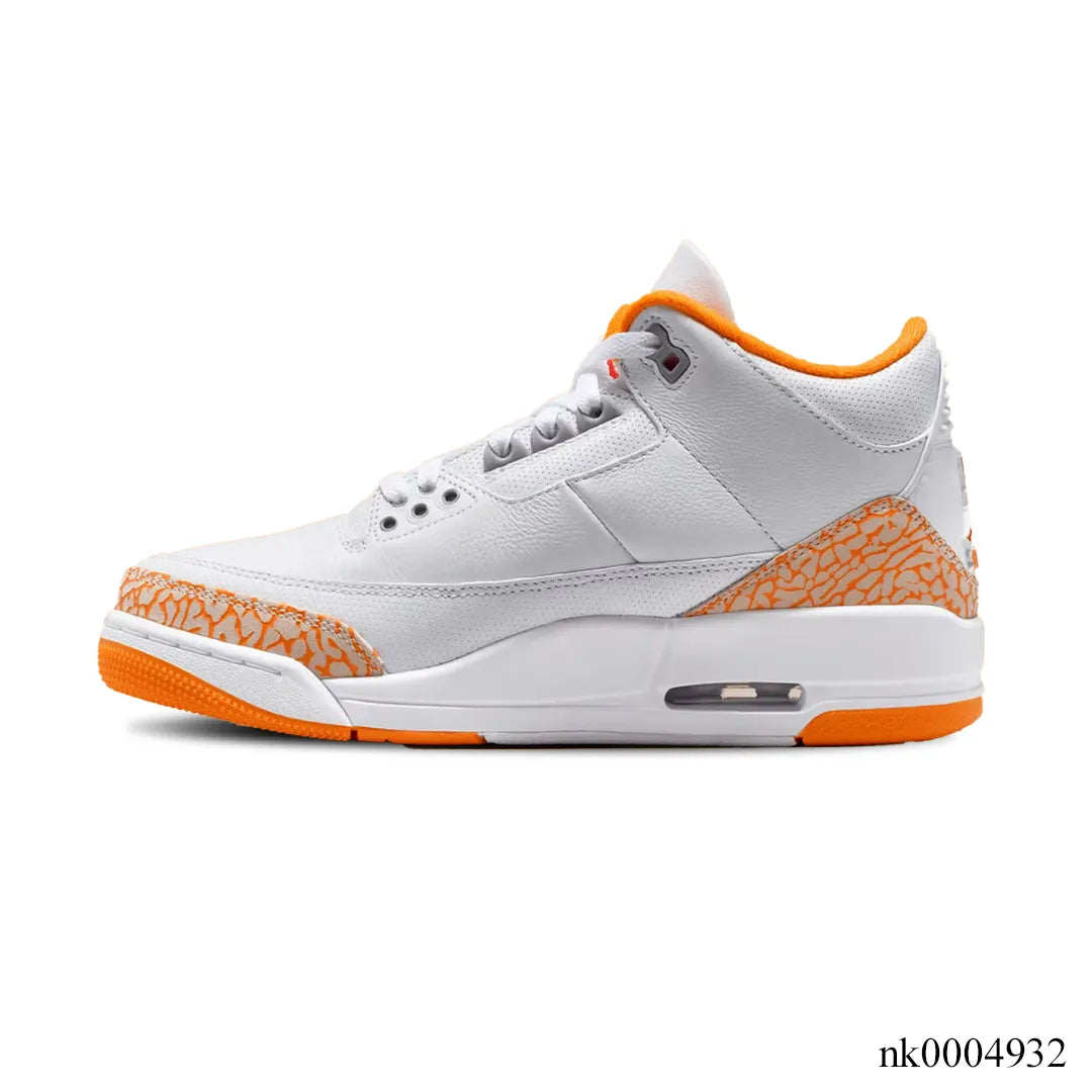 AJ 3 Orange Citrus Shoes Sneakers – nk0004932 image 1