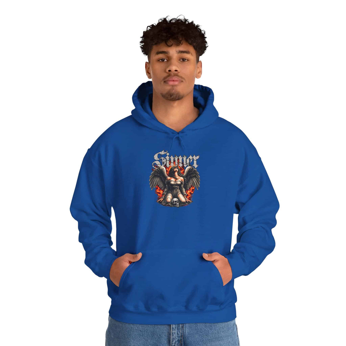 Sinner’s Flame Hooded Sweatshirt image 48