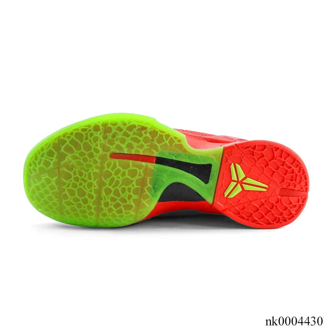 Kobe 6 Protro Grinch Custom Shoes Sneakers - nk0004430 image 4