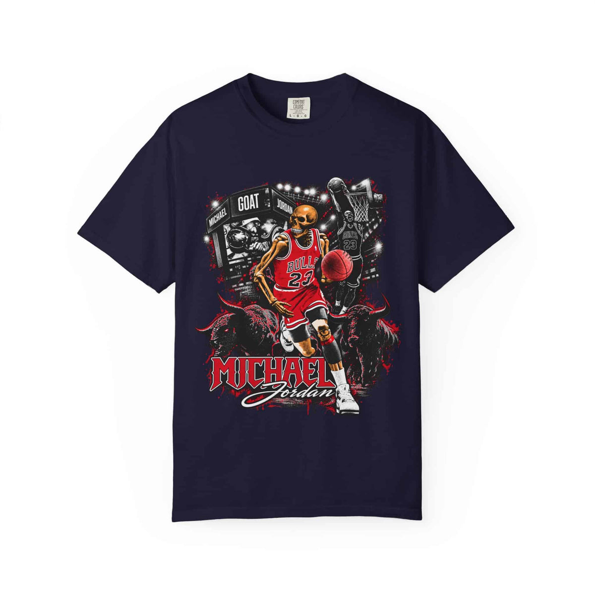 Chicago Legend 23 Unisex Garment-Dyed T-shirt image