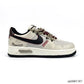 AF 1 Cream and Burgundy Shoes Sneakers - nk0005387 image 0