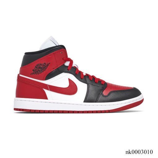 AJ 1 Mid Alternate Bred Toe Shoes Sneakers - nk0003010 image 0