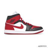 AJ 1 Mid Alternate Bred Toe Shoes Sneakers - nk0003010 image 0