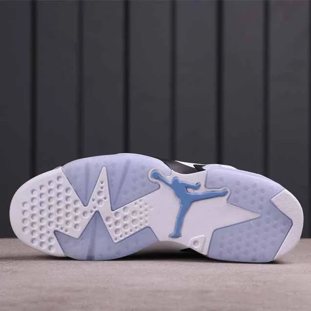 AJ 6 Retro UNC White Shoes Sneakers - nk0002320 image 6