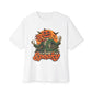 Spooky Season Unisex Oversized Boxy Tee - White, 3XL image