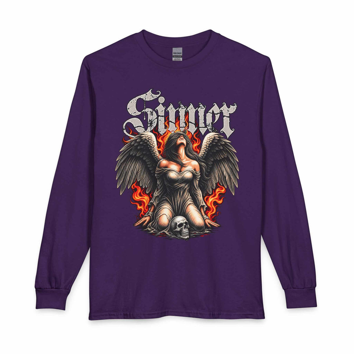 Sinner’s Flame Long Sleeve T-Shirt image