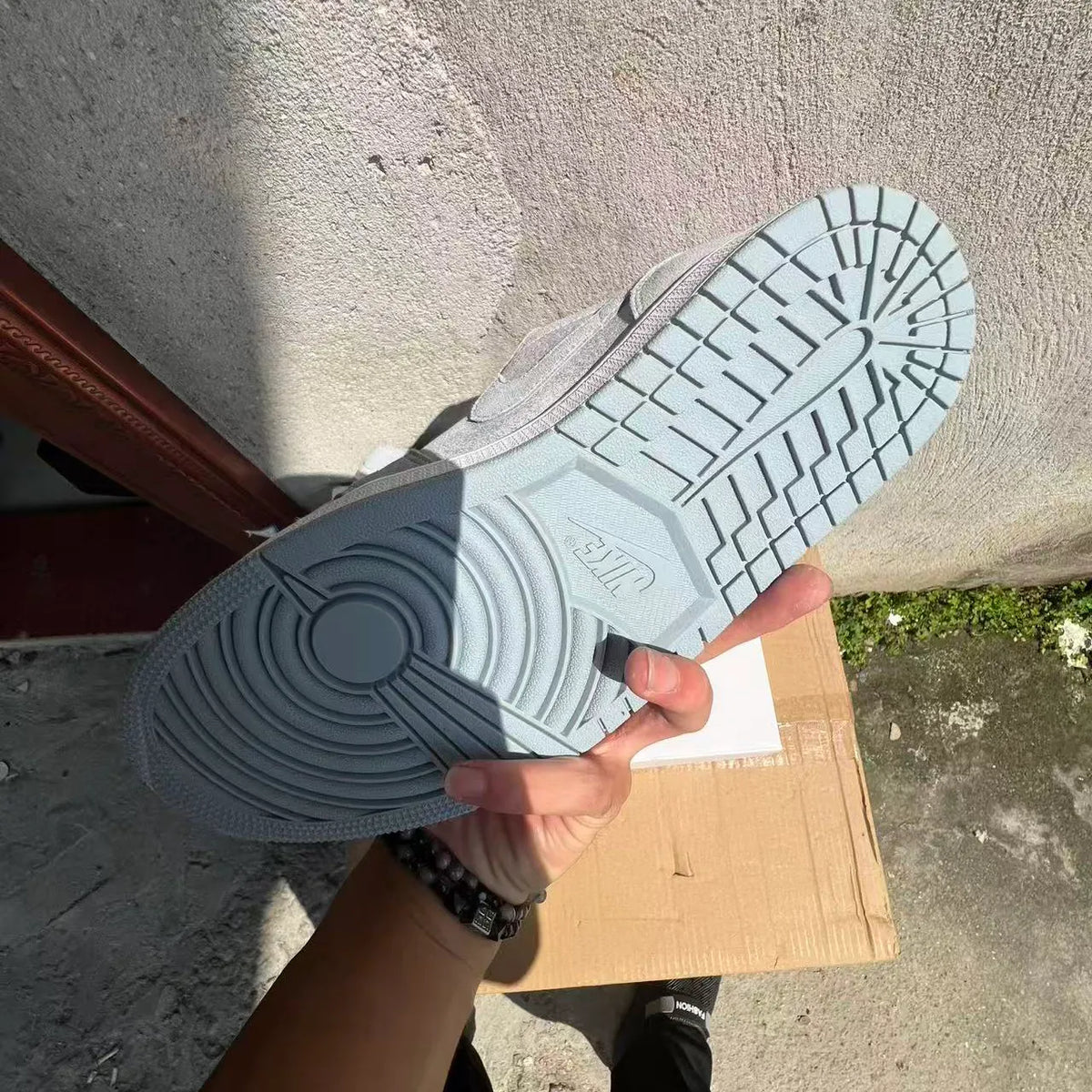AJ 1 Low SE 'Light Iron Ore Grey' Shoes Sneakers – nk0005428 image 9