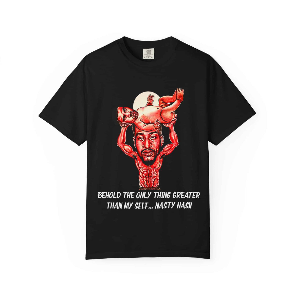 Nas The Last Word Unisex Garment-Dyed T-shirt image
