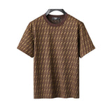FD Diagonal FF Logo T Shirt in Brown - 78 - fd0000078 image 0