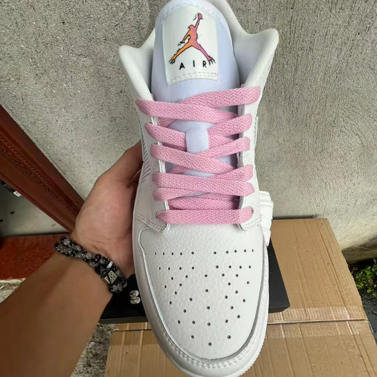 AJ 1 Low SE Summit White Shoes Sneakers – nk0005492 image 10
