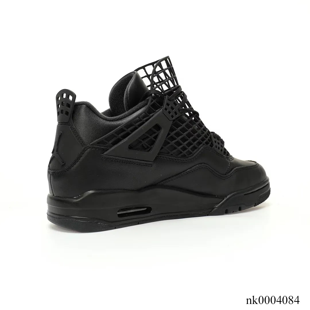 [Premium] AJ 4 NET Black Shoes Sneakers - nk0004084 image 2