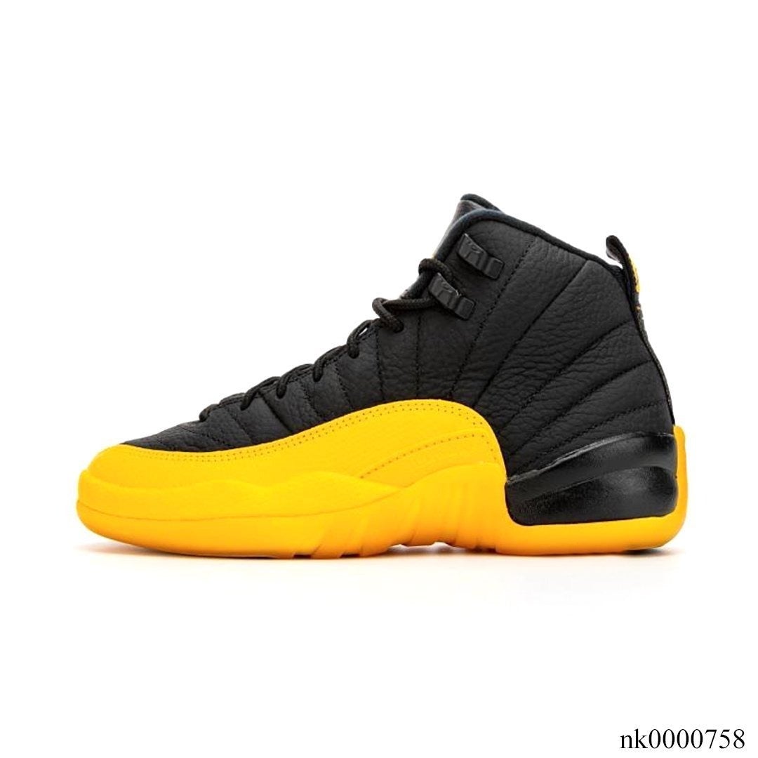 AJ 12 Retro Black University Gold Shoes Sneakers - nk0000758 image 1