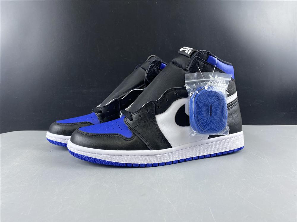 AJ 1 Retro High Black Game Royal Shoes Sneakers - nk0000685 image 2