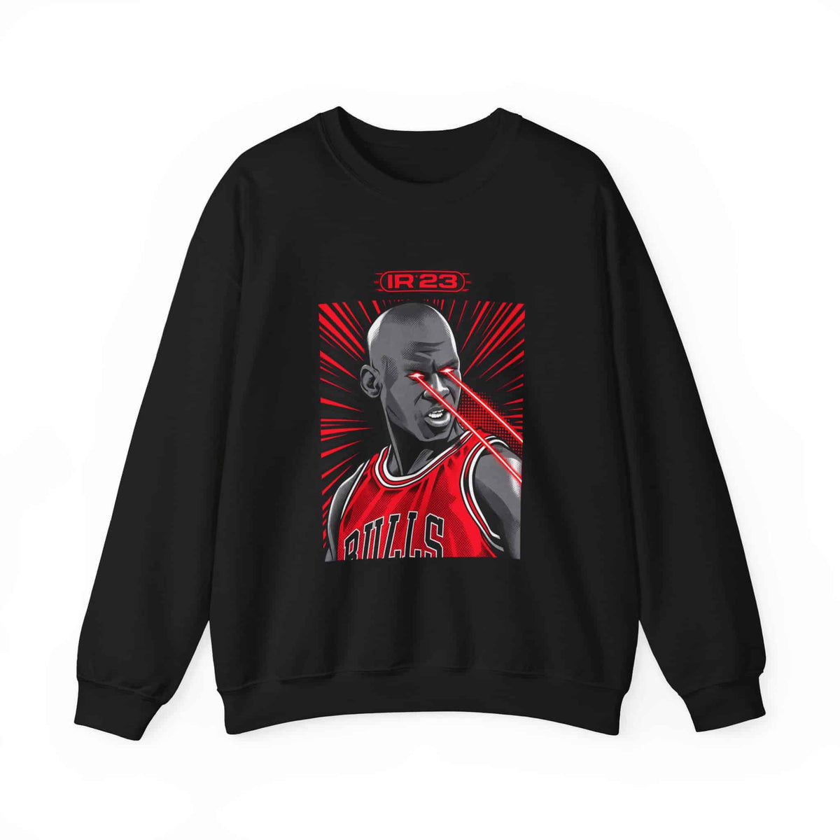 Graphic Print Crewneck Sweatshirt - POD0032 image