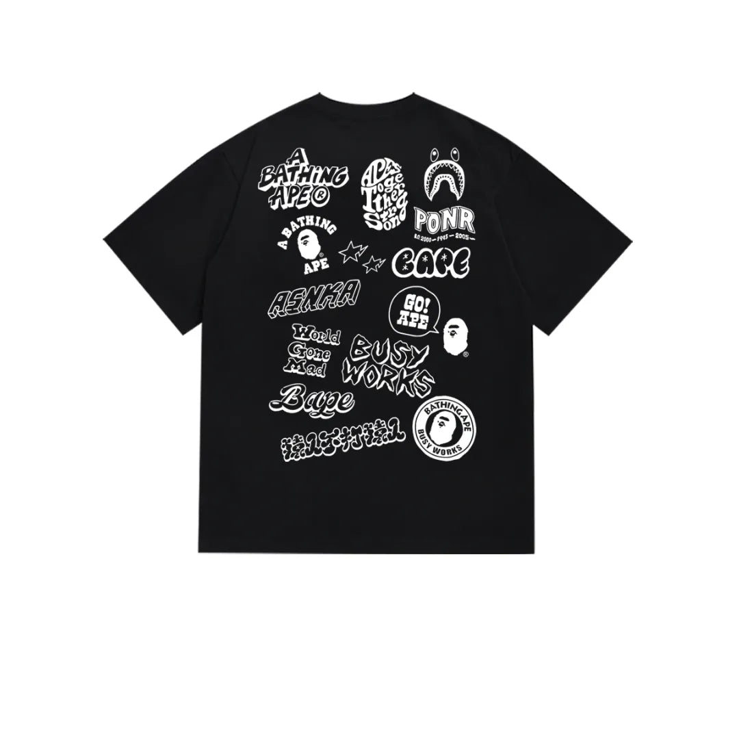 BAPE Streetwear Cotton T-Shirt - BAP0014 image 1