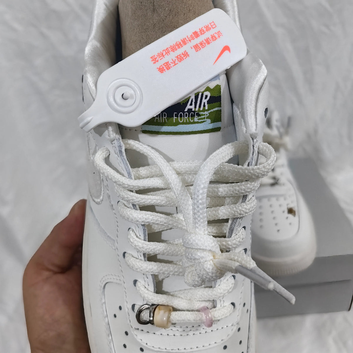 Air Force 1 Chenille Swoosh Year Of The Horse Shoes Sneakers - nk0004808 image 9