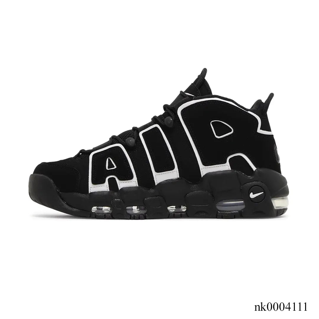 Air More Uptempo Black White Shoes Sneakers – nk0004111 image 1